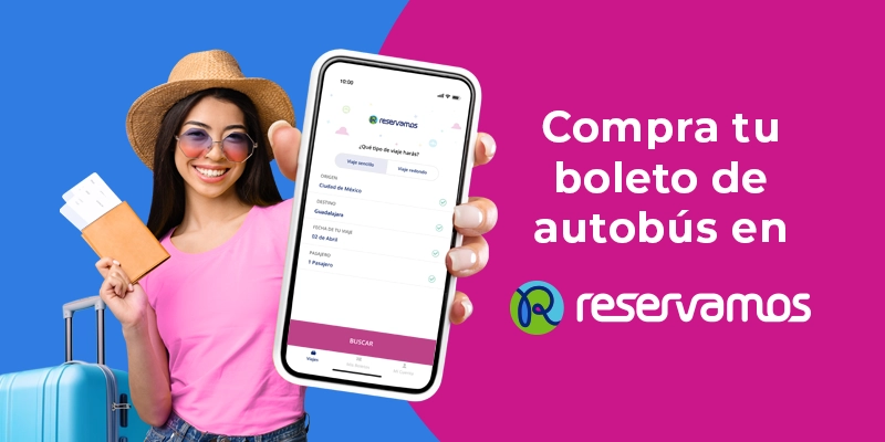 Compra tu boleto de autobus en reservamos